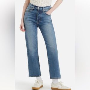 Levi Strauss Ribcage Straight Ankle Jeans Levi’s
